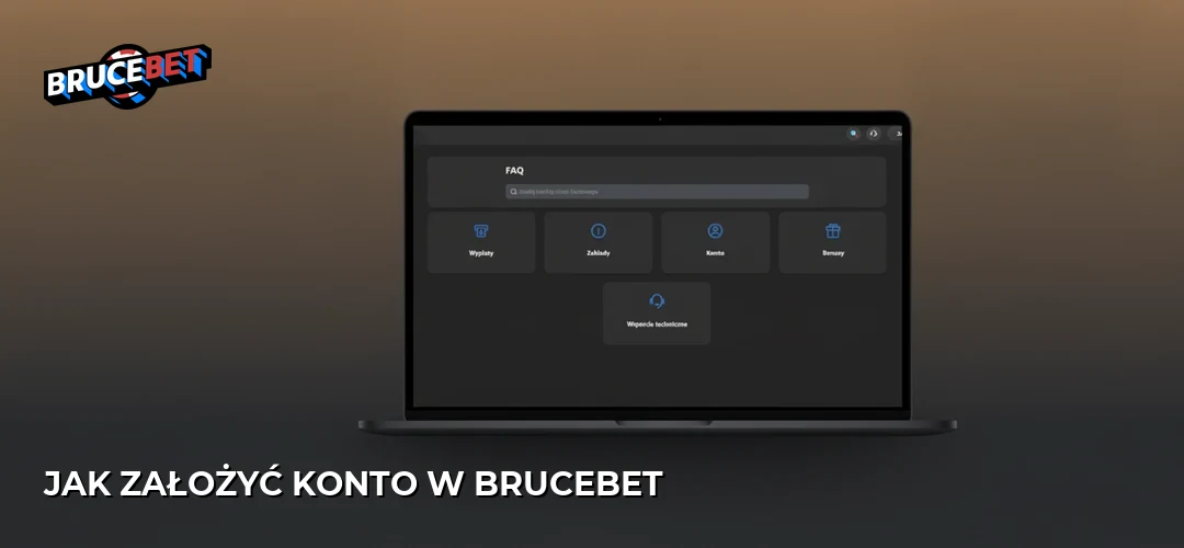 Jak założyć konto w BruceBet
