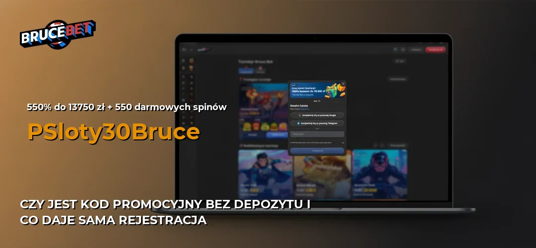 BruceBet promotional banner