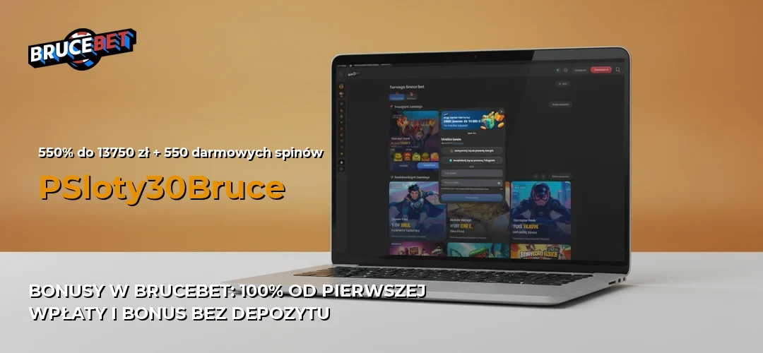 Zrzut ekranu strony BruceBet